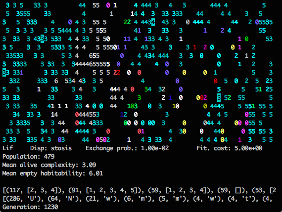 Gain of habitability through random removal from stasis set.